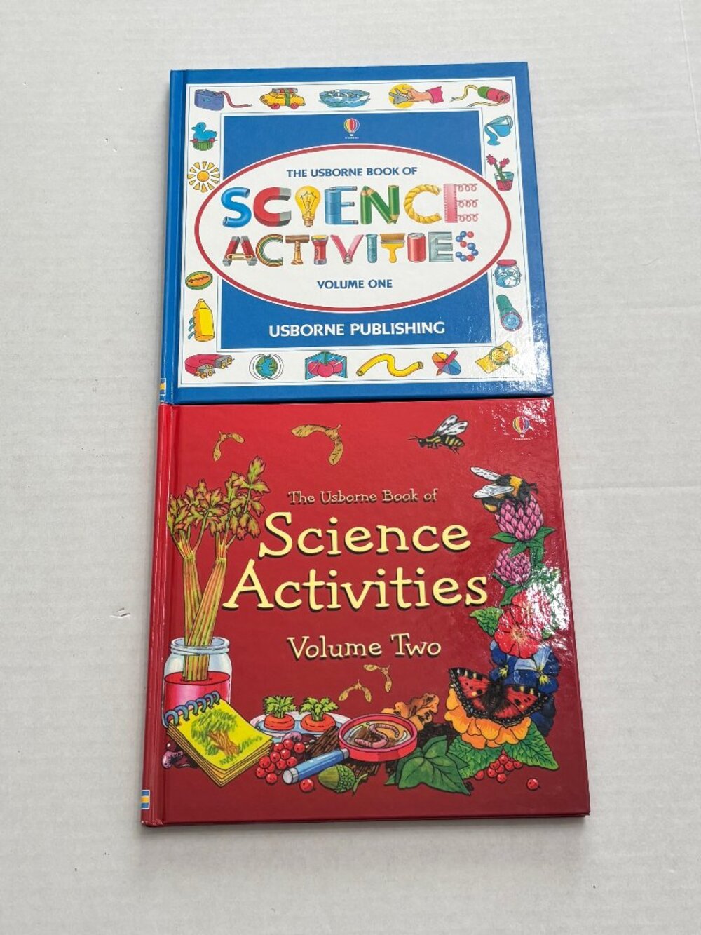 Usborne Science Activities Books Vol 1 & 2